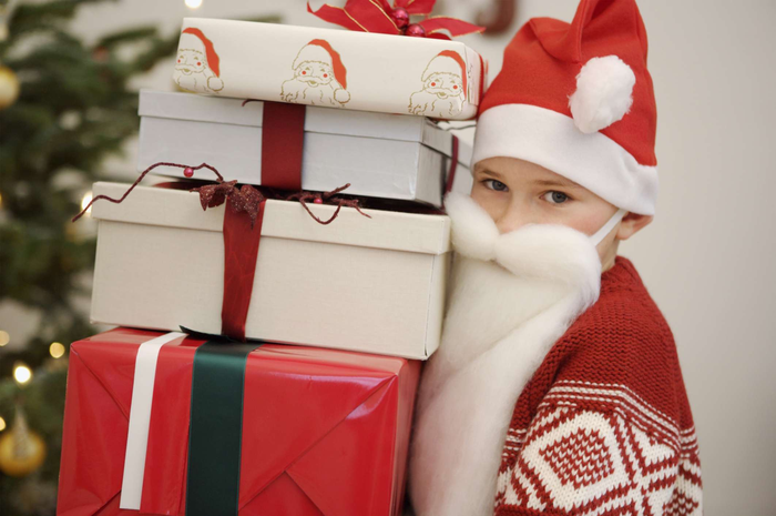 Bertukar kado Natal