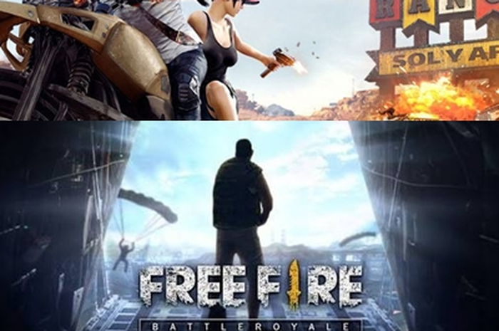 PUBG dan Free Fire