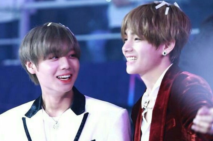Park Ji Hoon Wanna One dan V BTS