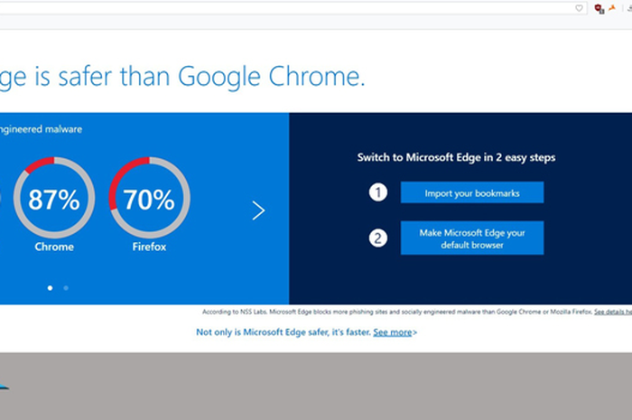 Persaingan antara Microsoft Edge dan Chrome akhirnya berakhir.