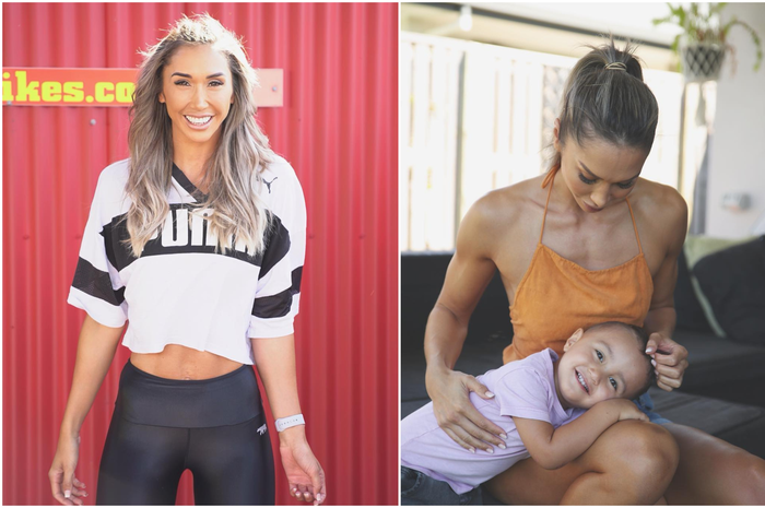 Chontel adalah bintang kebugaran Australia dan ibu dari dua orang anak. Bentuk tubuhnya menjadi impian kebanyakan wanita.