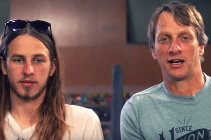 Riley dan Tony Hawk