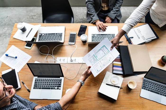 Ilustrasi bisnis startup