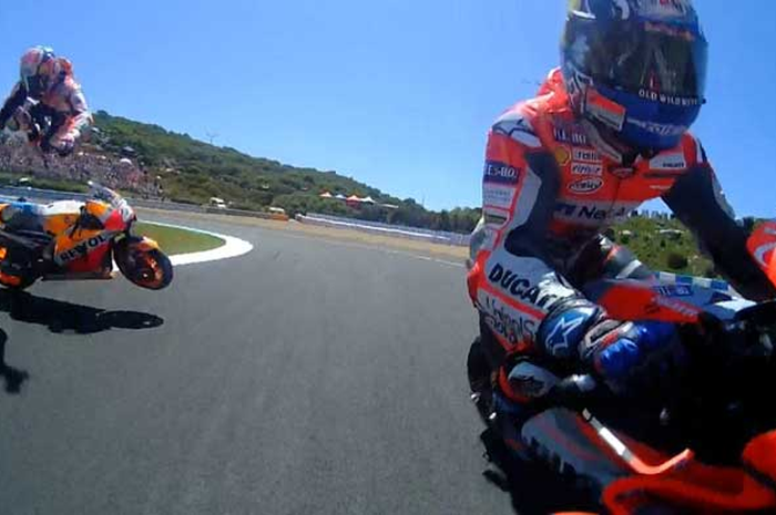 Dani Pedrosa jumpalitan Jorge Lorenzo sundul Andrea Dovizioso di MotoGP Jerez
