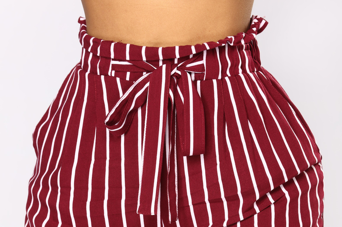 Pleated shorts