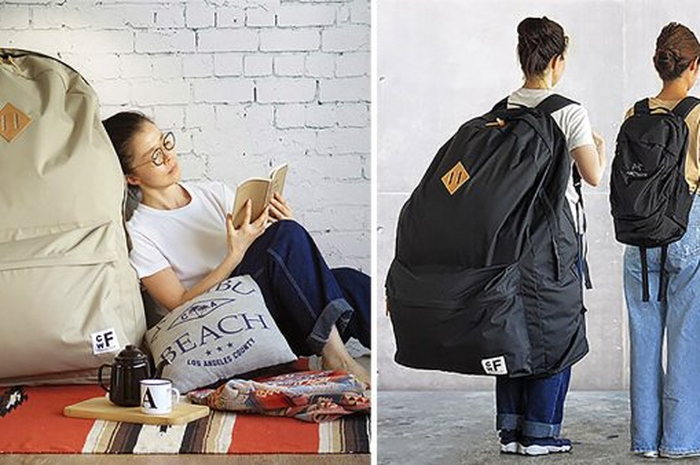 Tas ransel raksasa buatan CWF