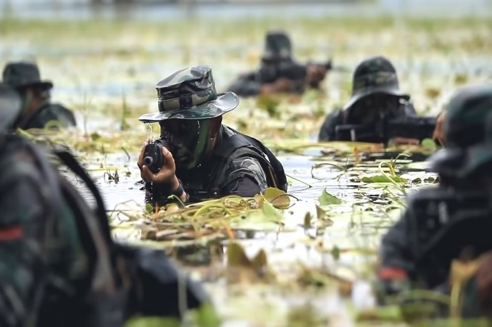 (Ilustrasi) Koopssus, Satuan Super Elite yang Berisikan Pasukan Khusus TNI Berkemampuan Tiga Matra
