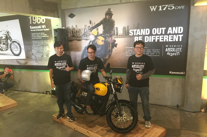 Launching Kawasaki W175 Cafe 