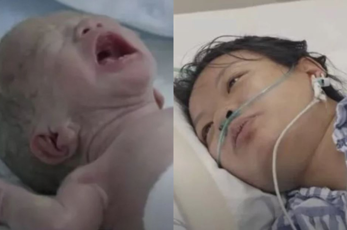 Sebelumnya, dokter telah memperingatkan wanita berusia 25 tahun itu bahwa bila ia melahirkan, itu dapat membahayakan hidupnya.