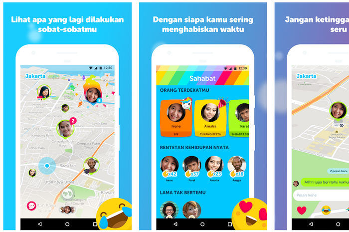 Ilustrasi aplikasi Zenly akan tutup pada Februari 2023.
