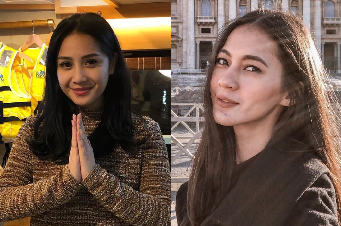 Nagita Slavina dan Paula Verhoeven.