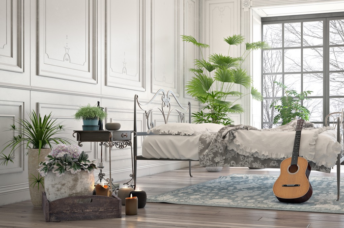 Kamar tidur romantis