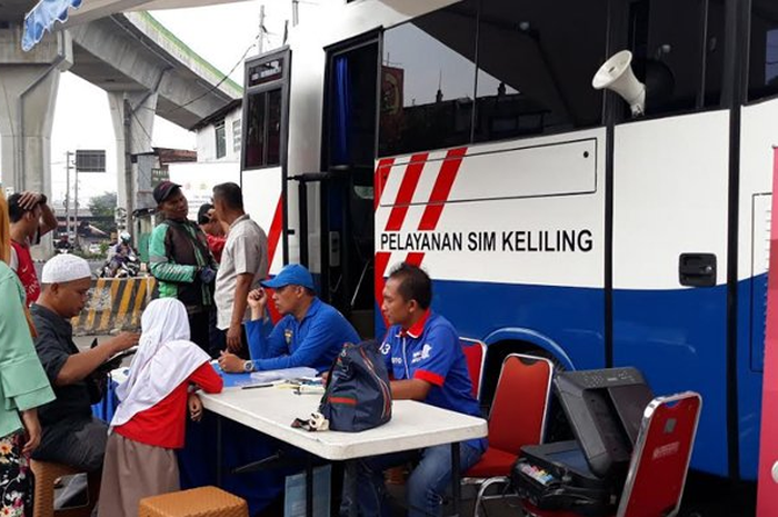 Pelayanan SIM Keliling