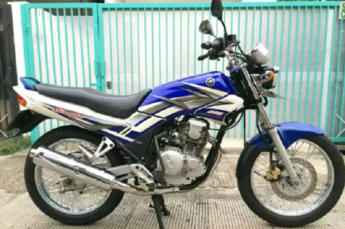 Yamaha Scorpio tangki kotak.