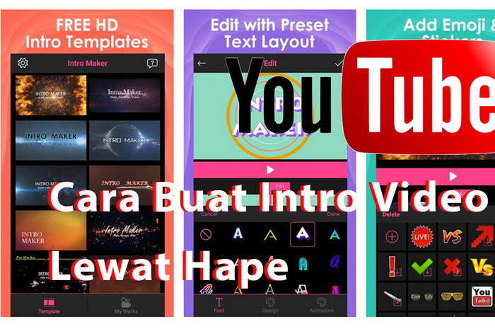Cara Buat Intro Video Lewat Hape