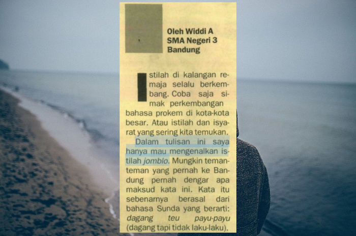 Bukti kalo istilah jombloudah ada dari 1993 lalu.
