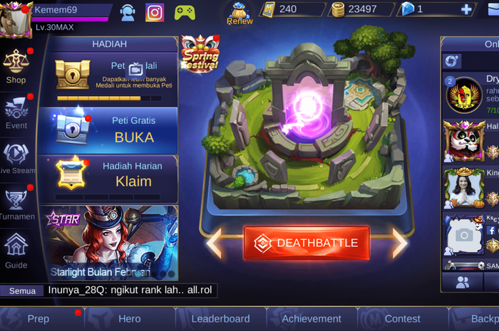 Mode baru death battle