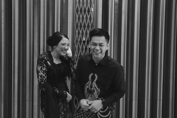 Putri Tanjung dan kekasihnya, Ojido Stevanus.
