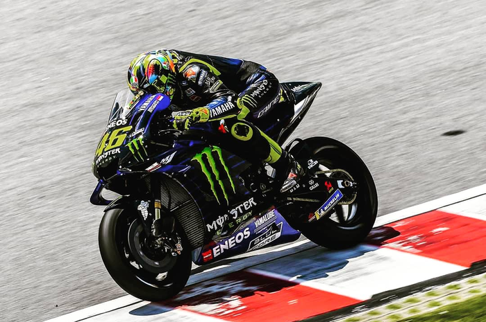 Valentino Rossi dikalahkan telak dua muridnya di tes pramusim MotoGP 2019 Sepang, (8/2/2019)