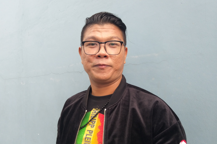 Andika Mahesa saat ditemui Grid.ID di kawasan Tendean, Jakarta Selatan, Rabu (13/2/2019).
