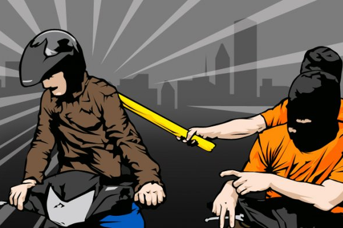 ilustrasi begal&nbsp;