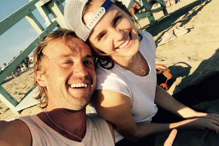 Emma Watson dan Tom Felton