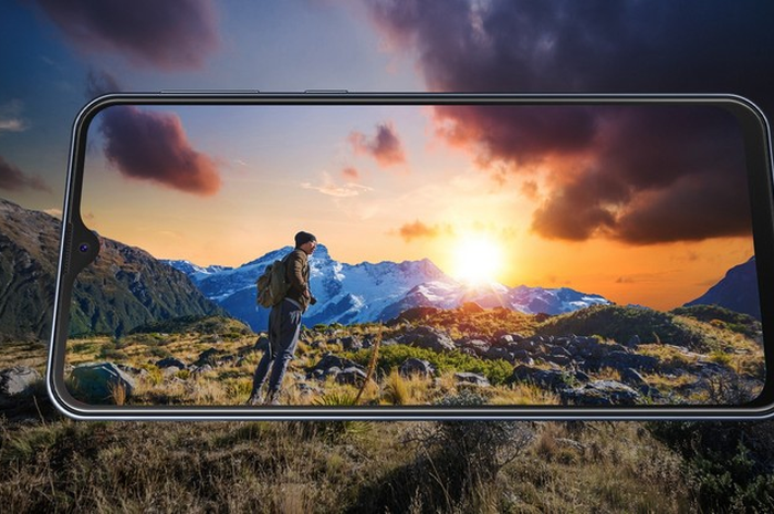 Samsung Galaxy M20 dengan layar tanpa batas
