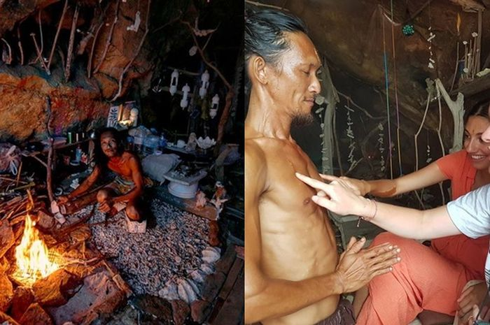 Seorang pria di Thailand hidup di dalam gua, dan ia berhasil merayu para turis cantik. Begini kehidupan di dalam gua.