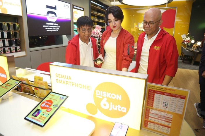 Gerai Digital Indosat di Mal Kokas