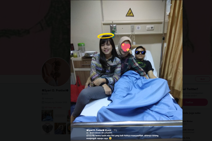 Akun Twitter @yayie membagikan kisah saudara sepupunya yang terkena serangan jantung ketika hendak naik KRL.