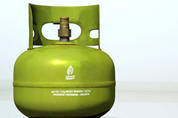 Ilustrasi tabung gas