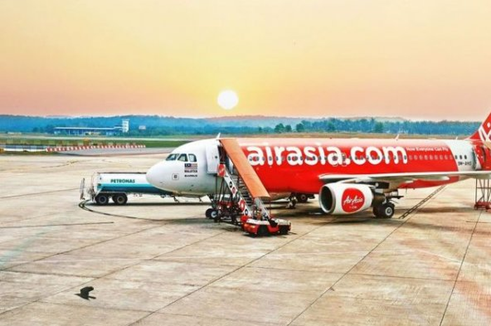 Salah satu armada AirAsia (ilustrasi) 
