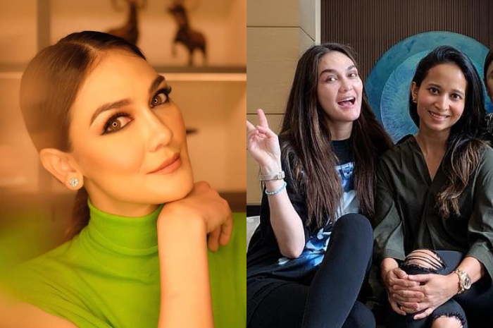 Kedekatan Luna Maya dengan adik Faisal Nasimuddin, yakni Diana Nasimuddin.