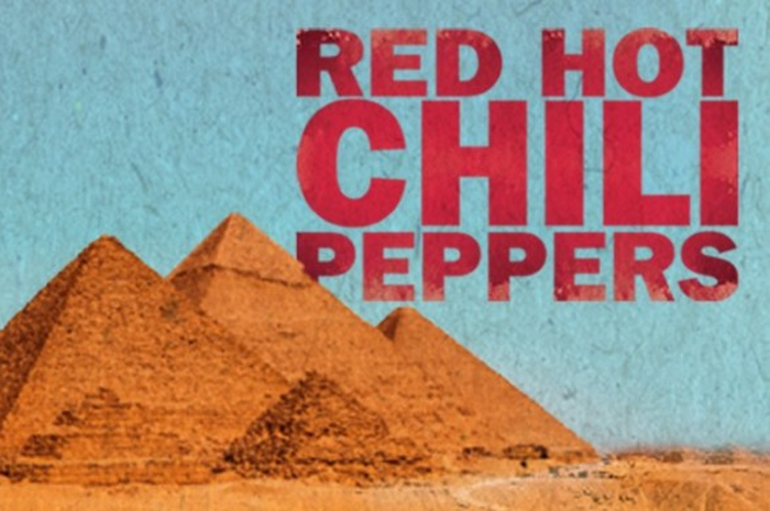 RHCP 'guncang'Piramida Mesir