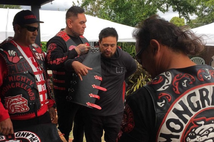 Club motor Mongrel Mob, New Zealand.