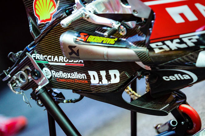 Aerodinamika baru di swing arm motor MotoGP Ducati diprotes oleh 4 tim pabrikan di MotoGP Qatar