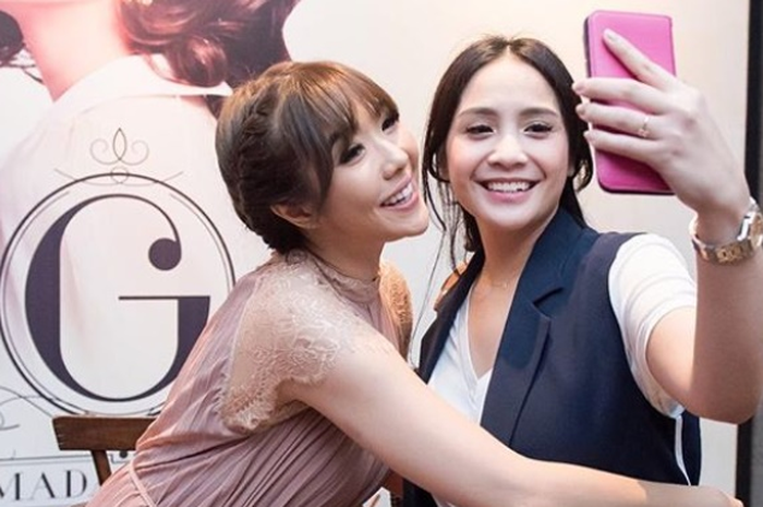 Gisella Anastasia dan Nagita Slavina