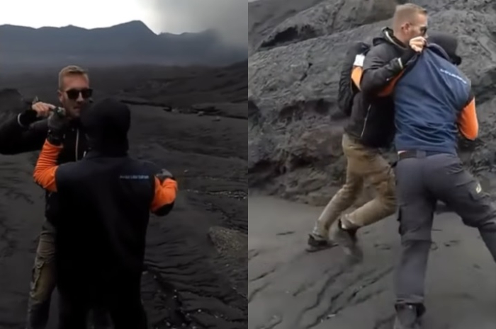 Turis asing banting petugas Gunung Bromo