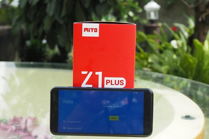 Mito Z1 PLUS bagian depan