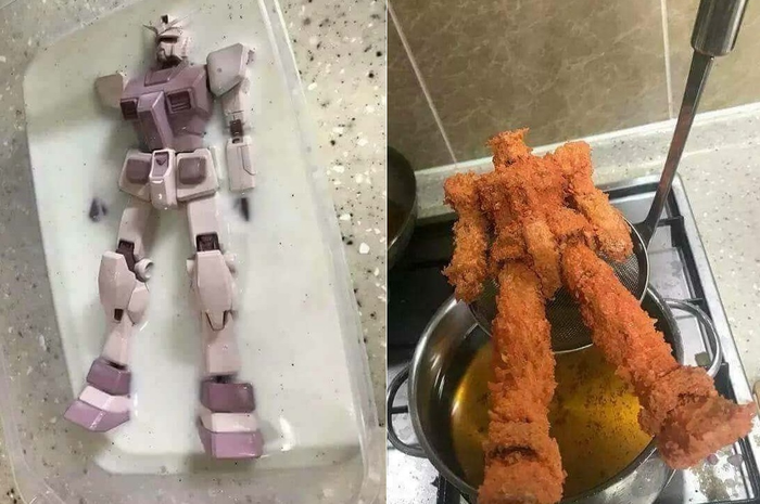 Gundam goreng tepung