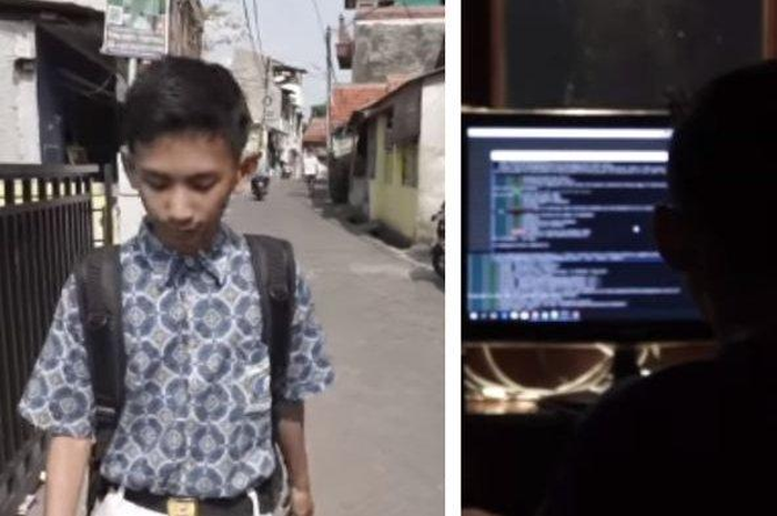 Seorang siswa SMP Tangerang meretas situs NASA Amerika Serikat, Putra Aji Adhari kini menjadi terkenal di mata warga.   