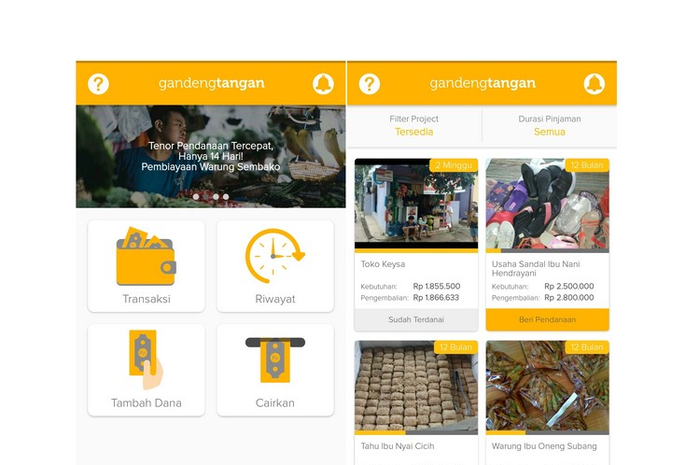 aplikasi GandengTangan
