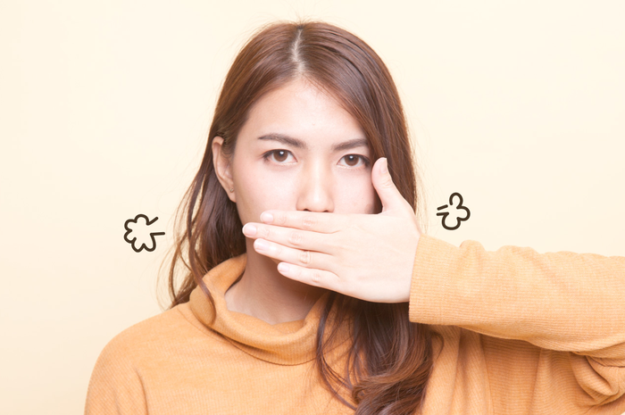 Ilustrasi mulut kering