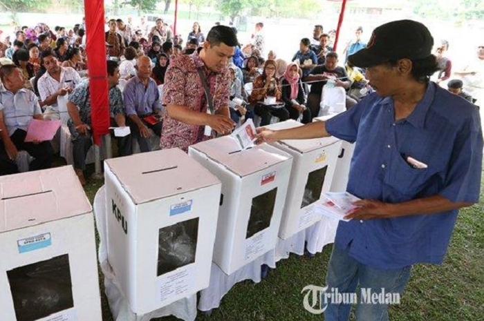 Simulasi Pemilu 2019.