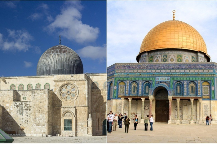 Kompleks masjid Al Aqsa di Yerusalem