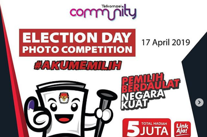 Pengumuman kontes foto Telkomsel