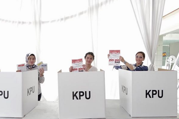 Ilustrasi anak muda ikut Pemilu