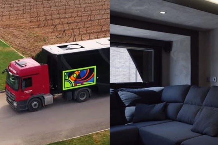 Motorhome mewah milik Valentino Rossi