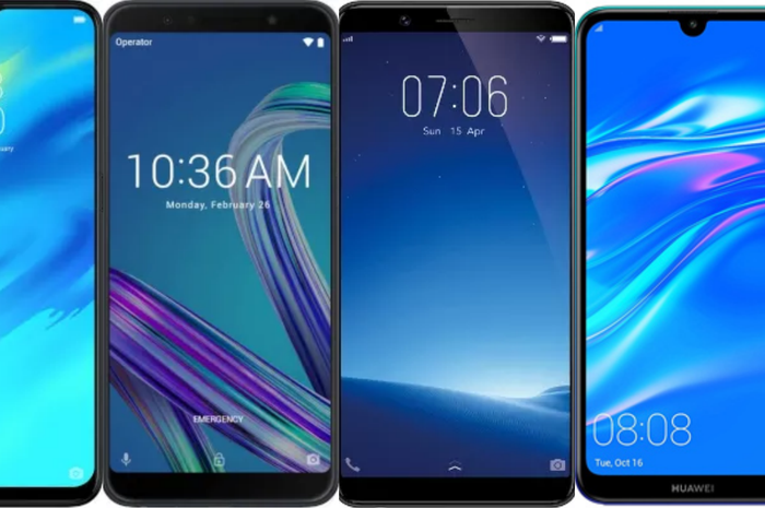 4 Hape 1 Jutaan dengan RAM 3GB