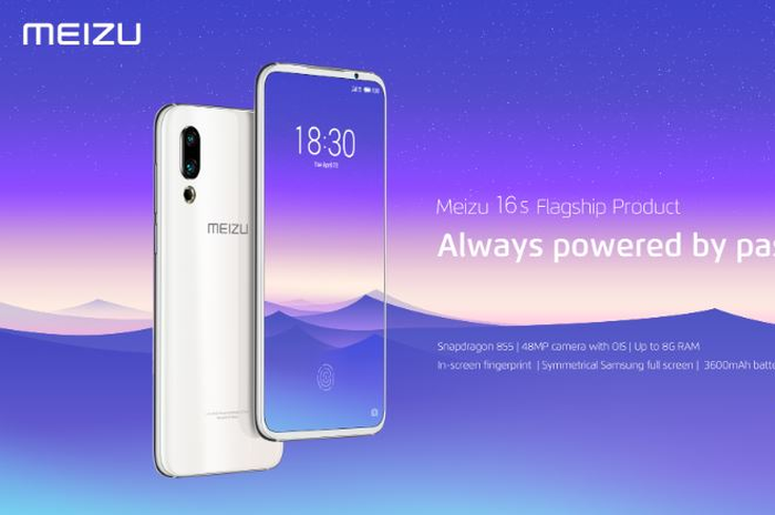 Flagship baru dari Meizu, Meizu 16s